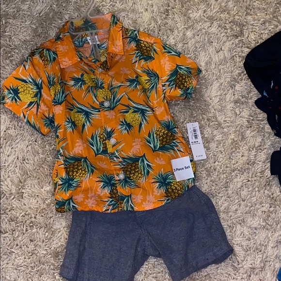 Calabazas Checkered Boy 2-Piece Set